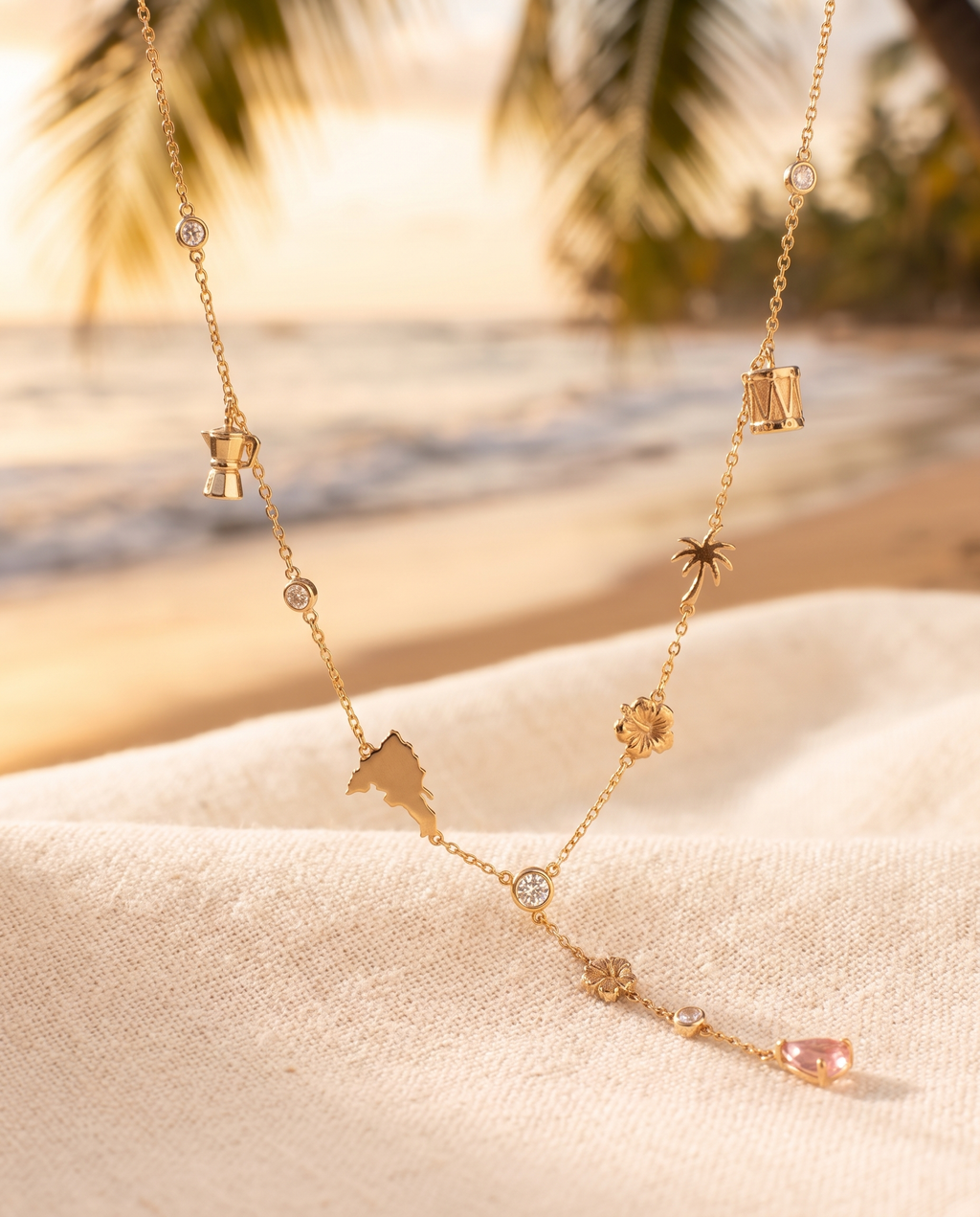 La Isla Charm Necklace 🇩🇴