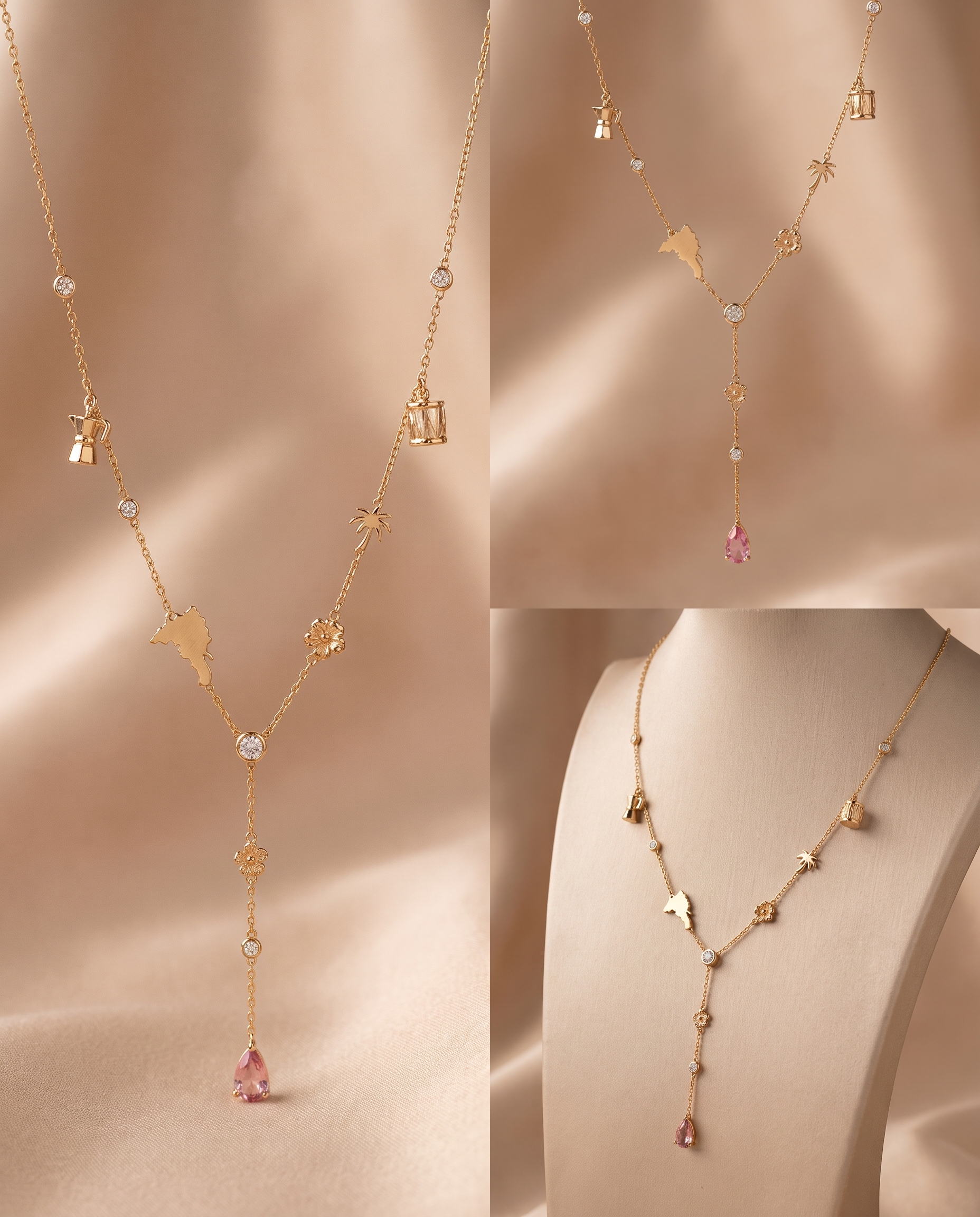 La Isla Charm Necklace — DR 🇩🇴